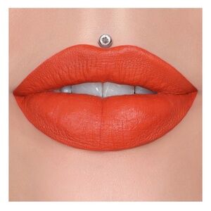 PAIN IS‎ PLEASURE New in Box Jeffree Star Velour Liquid Lipstick Bold Orange